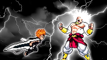 Ichigo TYBW Bankai Final OP (New) VS Limit Break Broly SSJ4 V2 OP in Jump Force Mugen