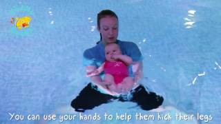 Puddle Ducks Swimming Tips for babies 0-6 months: Kicking
