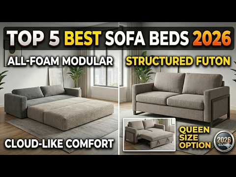 Top 5 Best Sofa Beds 2026 – Compact, Convertible & Pull-Out Sleeper Couches Reviewed!