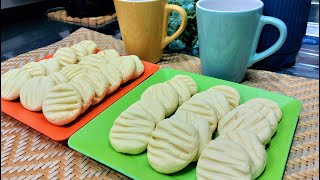 BOLACHINHAS DE BATATA DOCE E MAIZENA - DERRETE NA BOCA