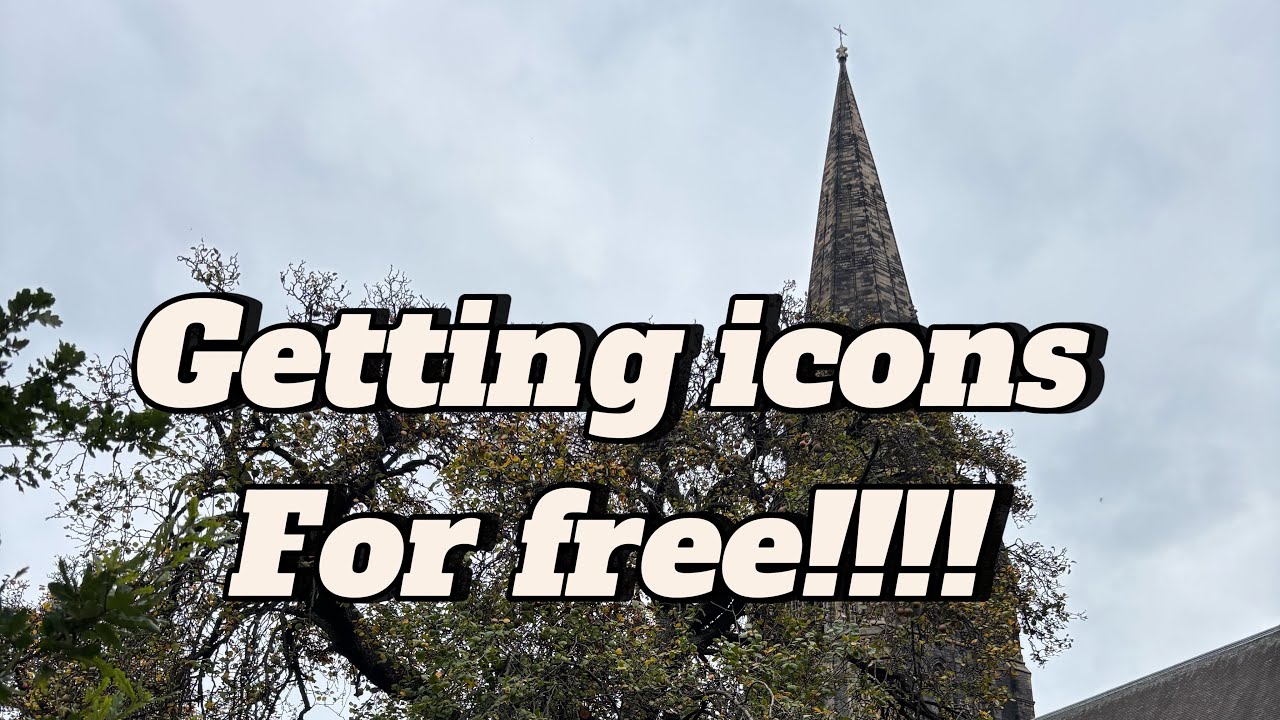 How to get icons for free!!!!!