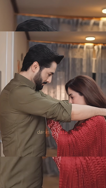 Romentic Scene of Rahe Junoonππ #danishtaimoor #komalmeer #shorts #youtubeshorts