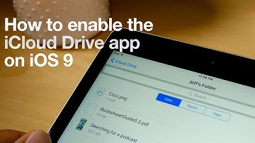 How to enable and use the iCloud Drive app in iOS 9