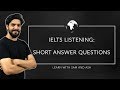 IELTS Listening - Short answer questions - IELTS Full Course 2020 - Session 9