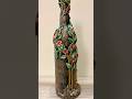 Decorative bottle 🌹#shorts#youtubeshorts#ytshorts#diy #handmade#scopin#decoratewithme