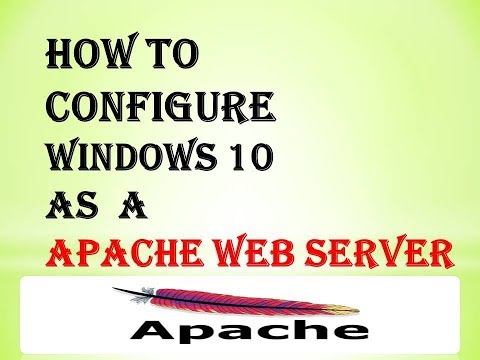 Apache Web Server on Windows 10