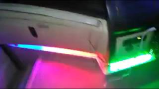 Lampu LED bawah dashboard Garuda Mas 7127 (Executive 'Bogor - Blora)