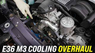 How to Overhaul E36 M3 Cooling System - Radiator, Water Pump, Hoses, SPAL Fan