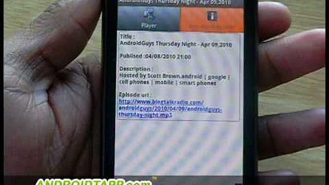 PodKast Android App Review