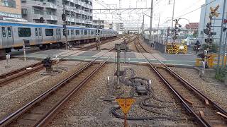相鉄新7000系7552f各停湘南台行き二俣川入線動画です。