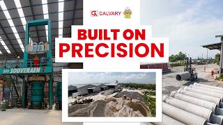 Pabrik Beton Pracetak Pt Calvary Abadi. Membangun Indonesia Dengan Kualitas.