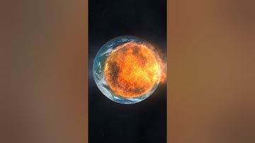 Destroyed the Terraform Mars with moon attack #space #planet #terraform #viral #youtubeshorts