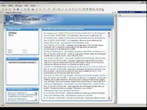 (HD) Tuto créer un logiciel Visual Basic 2008 (HD)