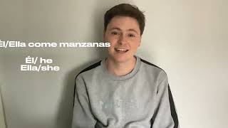 Learn how to say you me he she in Spanish Beginner Spanish lesson