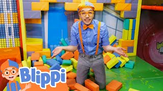 blippi visits uptown jungle fun park fun and educational videos for kids