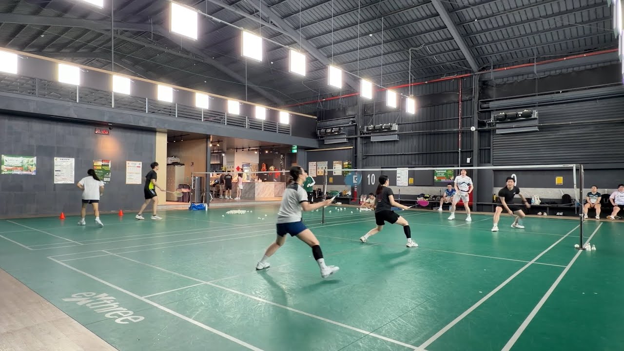 2026.3.4｜板橋羽球館打球｜08｜Julie.高昕 vs 柏庭.Sunny