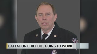 IFD battalion chief dies on the way to work