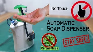 Arduino Automatic Soap Dispenser