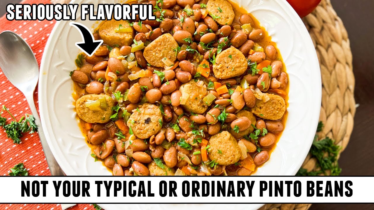 The BEST Pinto Beans of Your Life | Quick & Easy 30 Minute Recipe