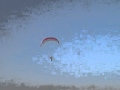 Marks second ever paramotor flight