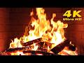 🔥 Fireplace Video With snow ambience. Winter Fireplace Cabin Retreat, Fireplace Sounds for Bedtime