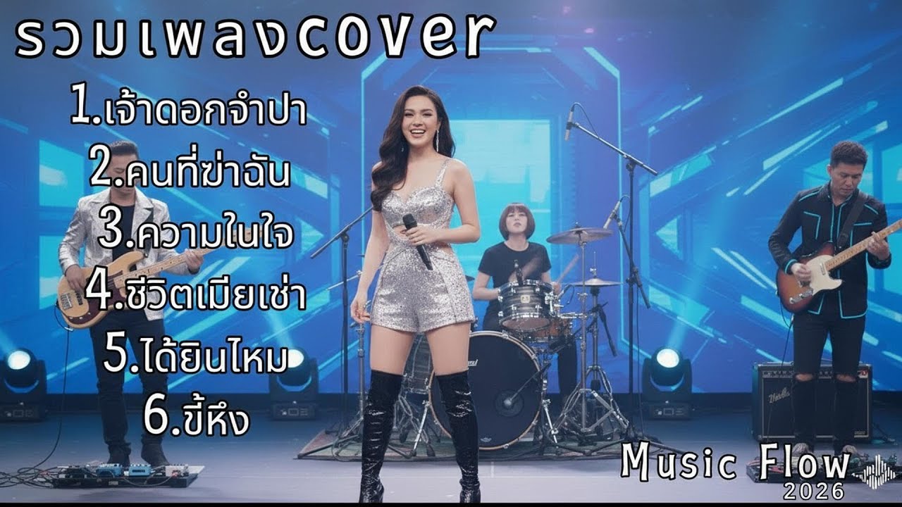 รวมเพลง COVER เสียงหวานละมุน 💖 เจ้าดอกจำปา - ชีวิตเมียเช่า - ขี้หึง | Music Flow