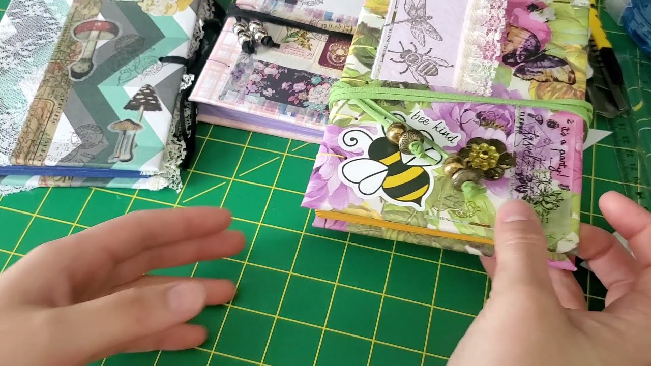 New collection for my etsy shop Bazaar93,  Coptic Binding Joirnals, Junk Journals Covers.