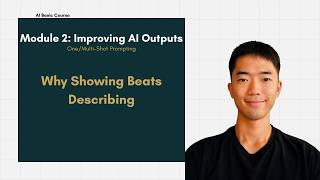 Why Showing Beats Describing (AI Basic Course 2-3)