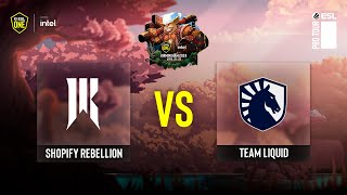Dota2  Shopify Rebellion vs Team Liquid  Game 1  ESL One Birmingham 2024  Group A