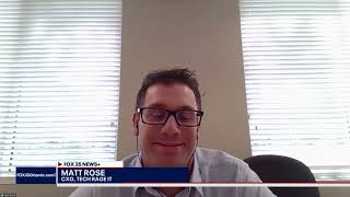 Fox35 Interview Matt Rose Talks Cybersecurity Threets