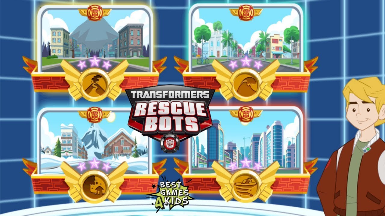 Game Review - Transformers Rescue Bots: Disaster Dash - Auto Assembly