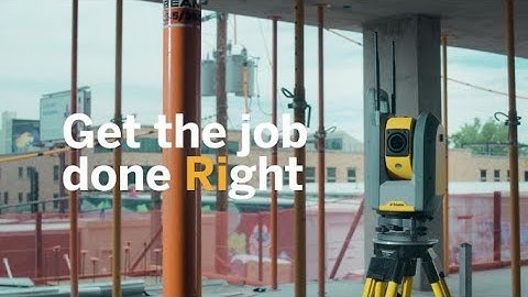 Trimble Ri - Get the job done Right the first time