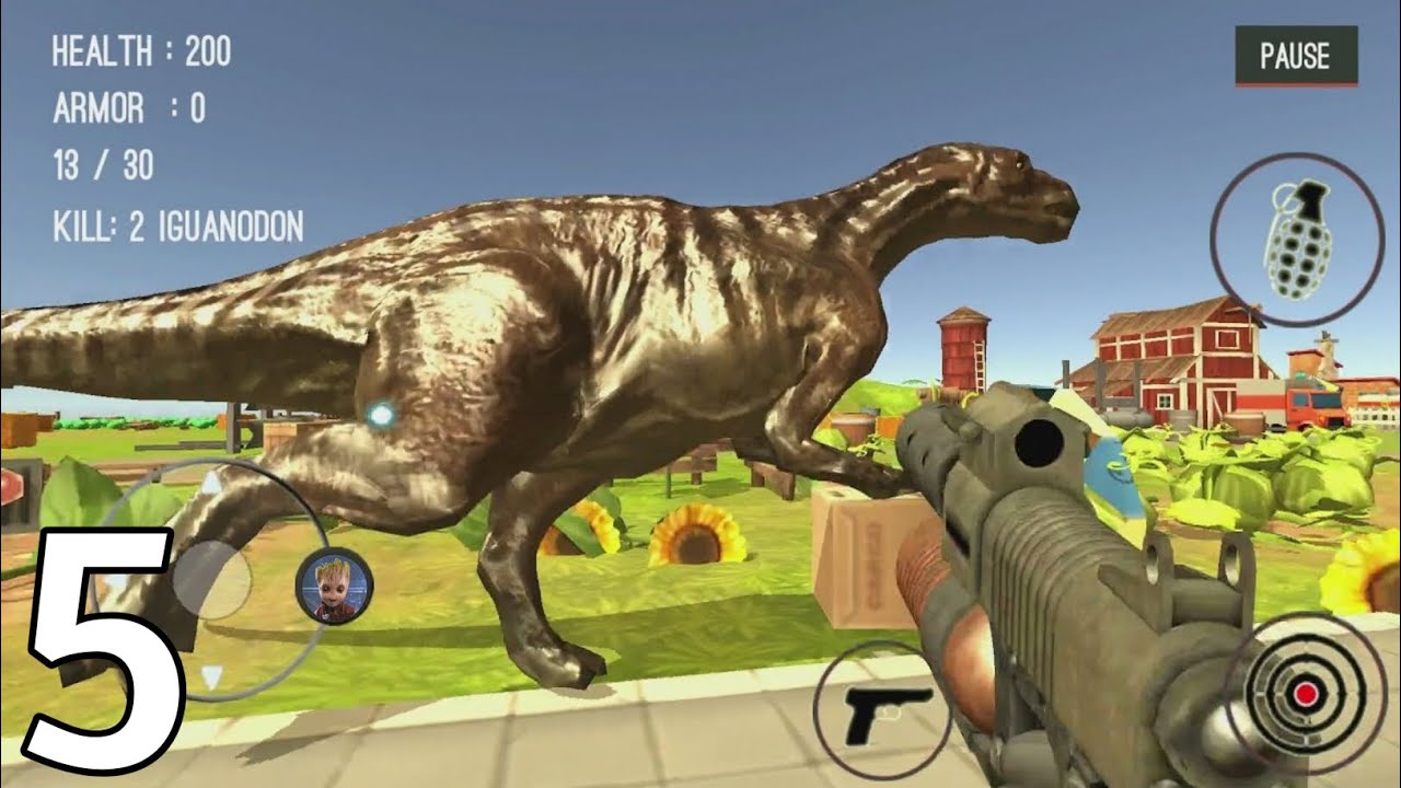 Dinosaur Hunter Dino City 2017 Android Gameplay -Part 5