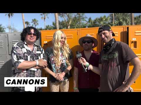 Cannons Talk Performing At Coachella | Hollywire