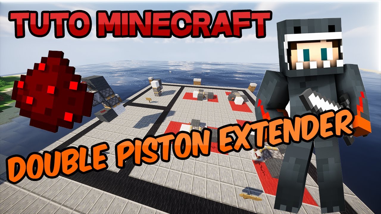 Comment Faire Un Piston Extender Avec Un Dropper Minecraft