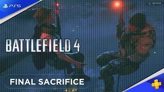 Final Sacrifice - Battlefield 4 (PS5 Gameplay)