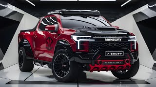 2025 Mansory Pickup Unveiled: The Most powerful-Most Luxurious Pickup!