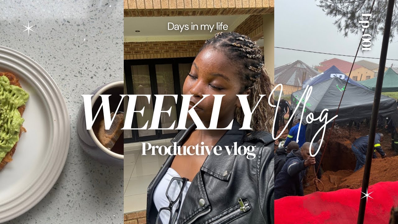 WEEKLY VLOG || first YT video | Galleria mall | Grandfathers Funeral | Shopping || ep.001