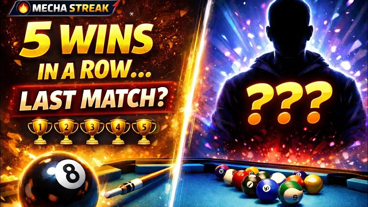 Mecha Win Streak 😱 |6 Matches Without Losing? |8 Ball Pool |मेचा की जीत का सिलसिला | बिना हारे 6 मैच
