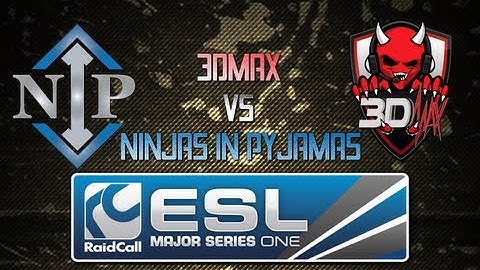 NiP vs 3DMAX (RaidCall EMS One Cup #2)
