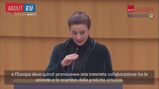 Intervento in Plenaria dell'europarlamentare Alessandra Moretti sulla strategia vaccinale dell'Unione europea.