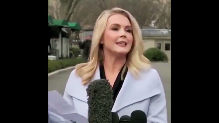 A quoi servent les Impôts ? : Ecoutez Karoline Leavitt - White House Press Secretary.