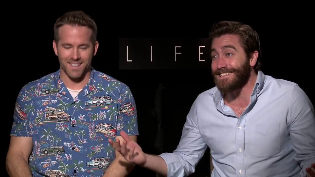 Ryan Reynolds and Jake Gyllenhaal interview for LIFE, DEADPOOL ...