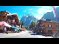 Grindelwald, Switzerland by car on 30.07.2016
