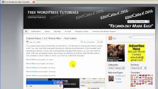How to Create a Static Homepage & a Post Page on your WordPress Blog