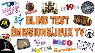 BLIND TEST ÉMISSION/JEUX TV DE 70 EXTRAITS (AVEC REPONSES) screenshot 3