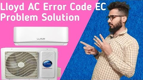 Lloyd AC Error Code EC || How To Solve EC Error Code In Lloyd AC || Hindi Explain