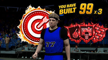 This TRIPLE 99 STRETCH BIG Build is TOO OVERPOWERED in NBA 2K26!