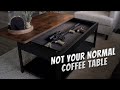 This Coffee Table is Actually a HIDDEN Gun SAFE?!? Kaer World Coffee Table Gun Safe