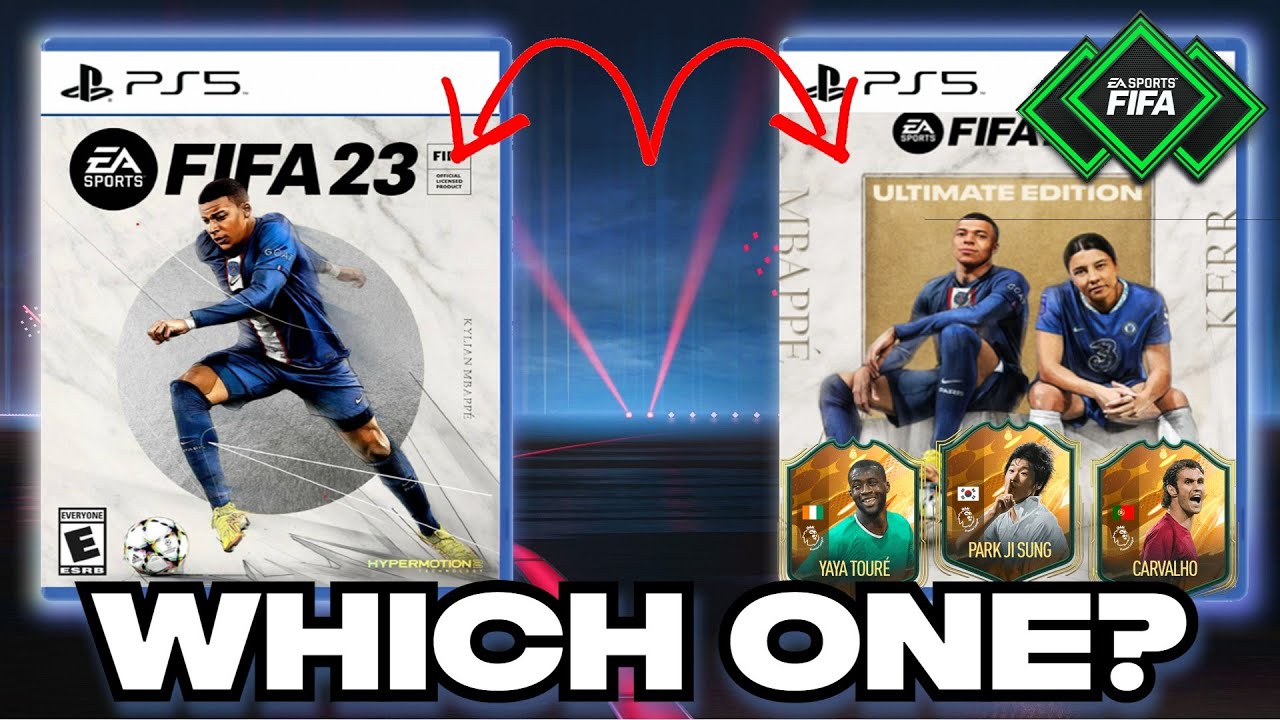 Differences between FIFA 23 Ultimate Edition and FIFA 23 Standard